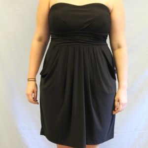 Strapless Black Dress